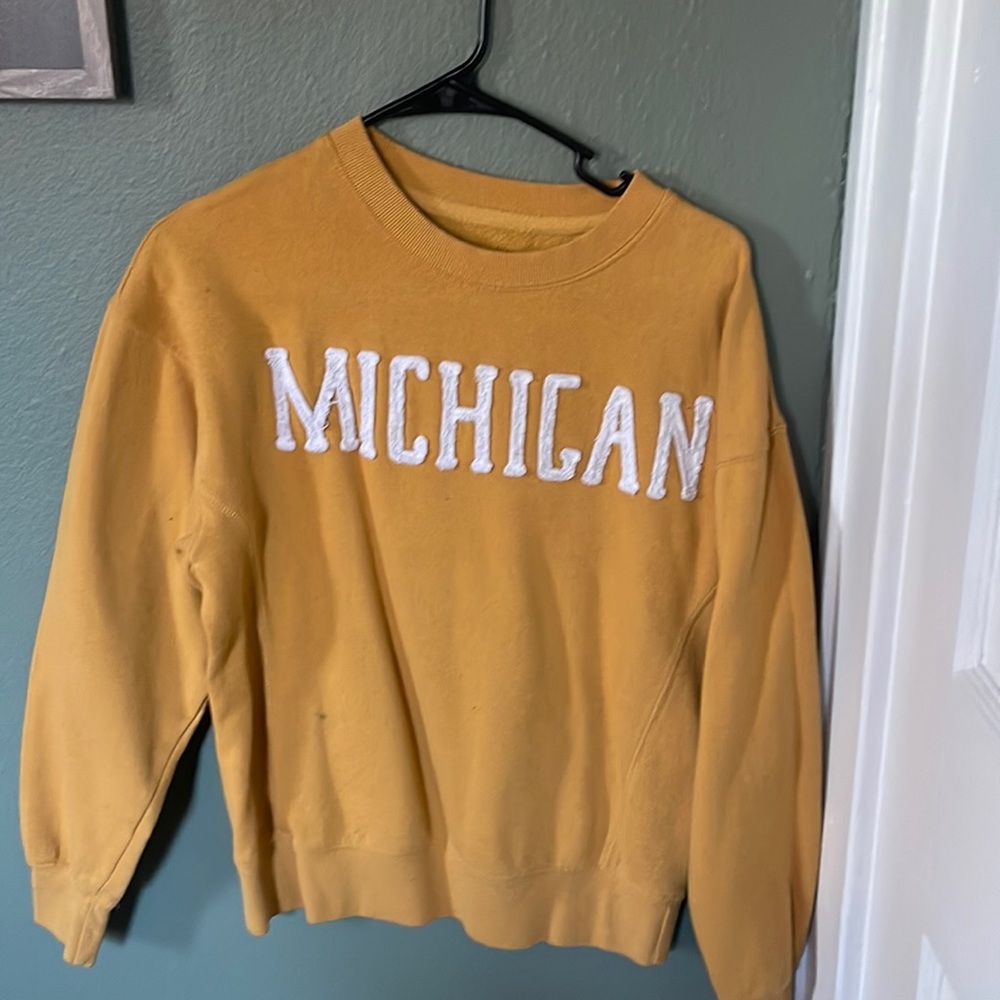 Michigan crewneck